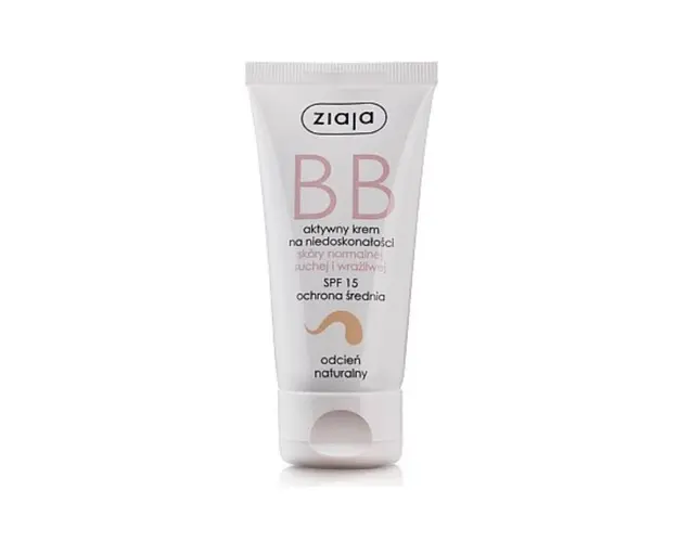 ZIAJA BB-Cream SPF15, nuanta natural, 50 ml