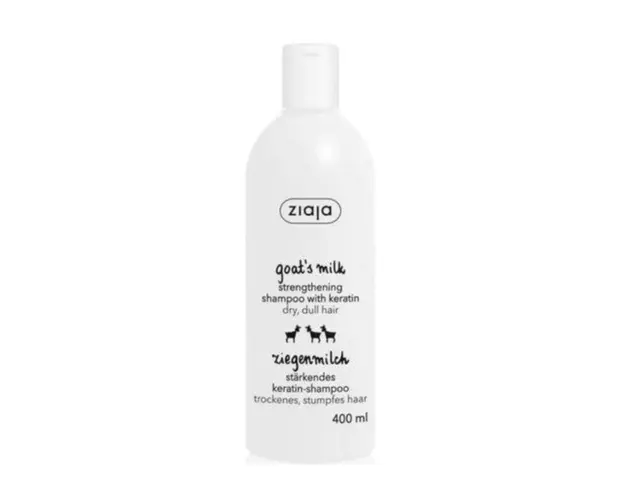 ZIAJA Sampon cu proteine din lapte de capra cu keratina, 400ml