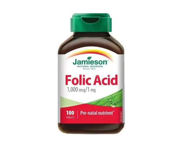 Jamieson Acid folic 1 mg, 100 tablete