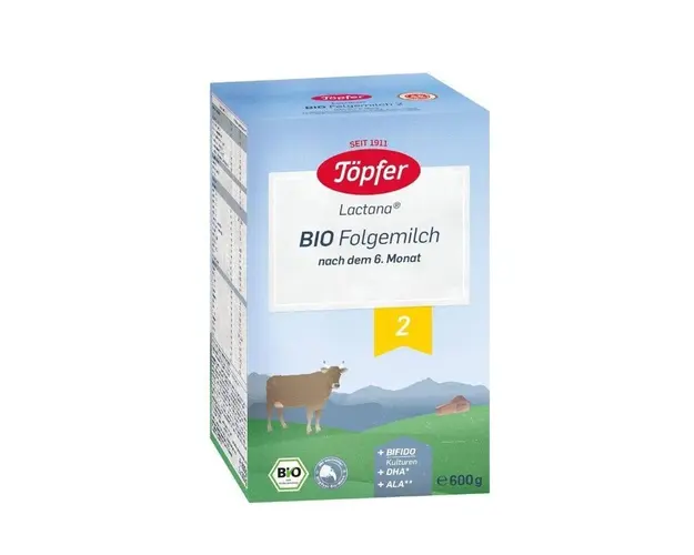 TOPFER Formula de lapte praf Bio 2, +6 luni, 600g