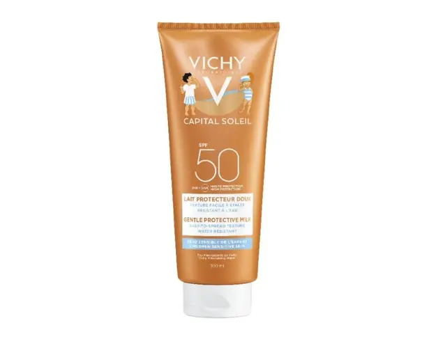 VICHY CAPITAL SOLEIL Lapte Fata & Corp pentru copii SPF50, 300ml