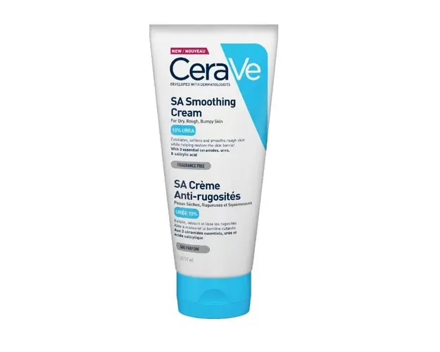 Crema hidratanta si exfolianta pentru pielea uscata SA, 177 ml, CeraVe
