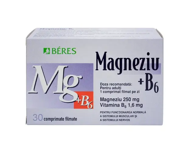 Beres Magneziu + B6, 30 tablete