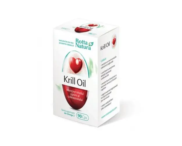 ROTTA NATURA Ulei de Krill, 90 capsule