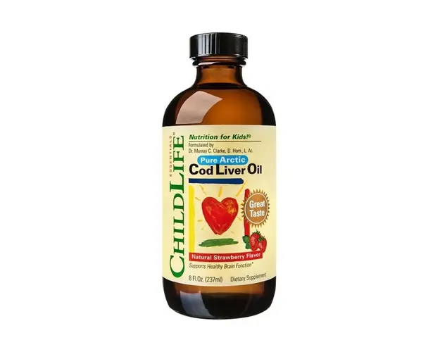 Secom Cod Liver oil, pentru sistemul osos si nervos la copii, 237 ml