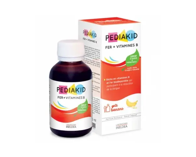 Pediakid Fier + Vitamina B sirop, 125 ml