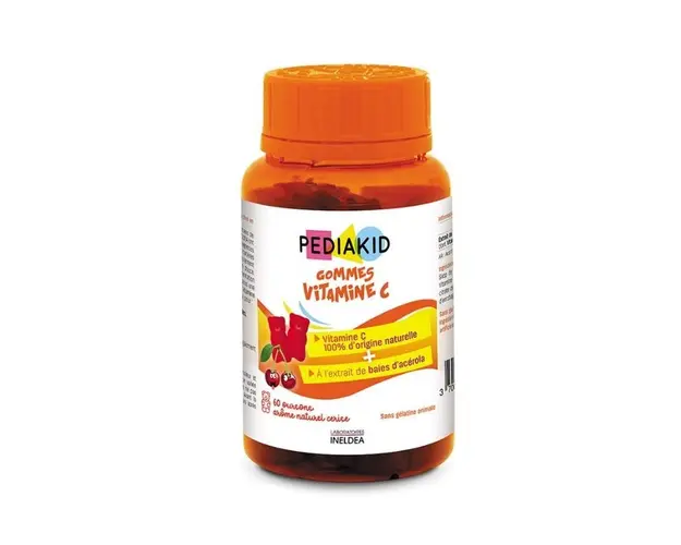 Pediakid Gommes vitamina C, 60 jeleuri