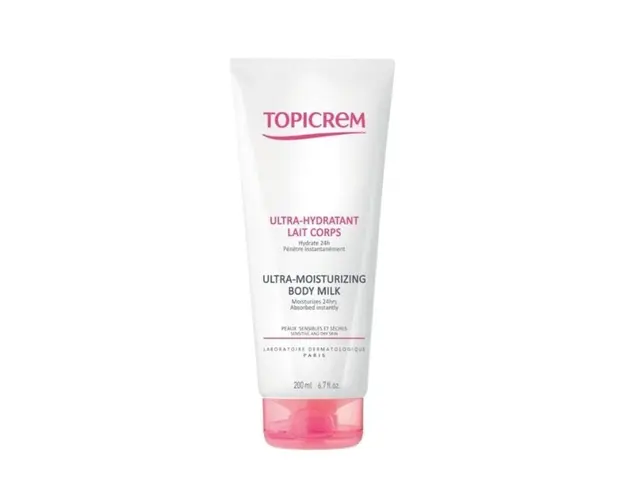 TOPICREM Lapte corp ultra-hidratant, 200 ml