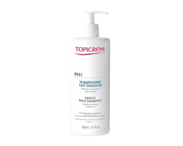 TOPICREM SAMPON Scalp sensibil PH 5, 500 ml