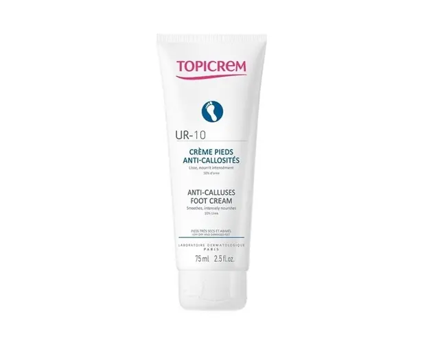 TOPICREM UR10 Crema picioare anti-calozitati, 75 ml