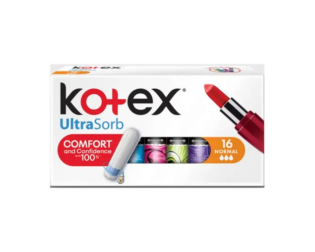 Kotex Tampoane interne Normal UltraSorb, 16 bucati