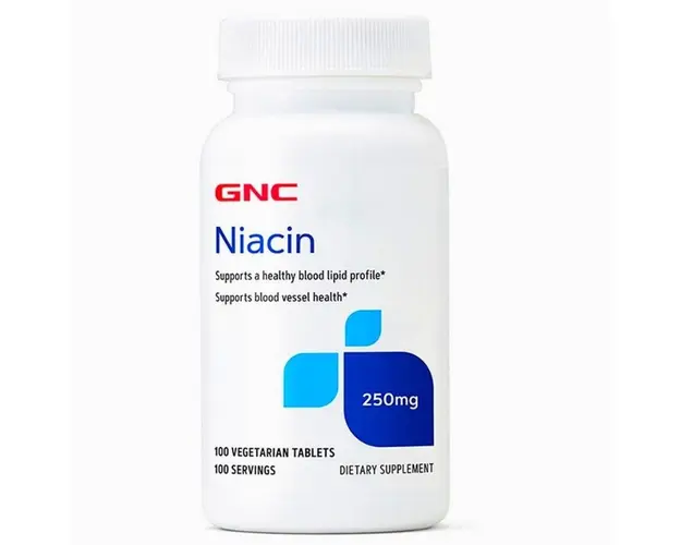 GNC Niacin 250 mg, stimulare cerebrala, 100 tablete
