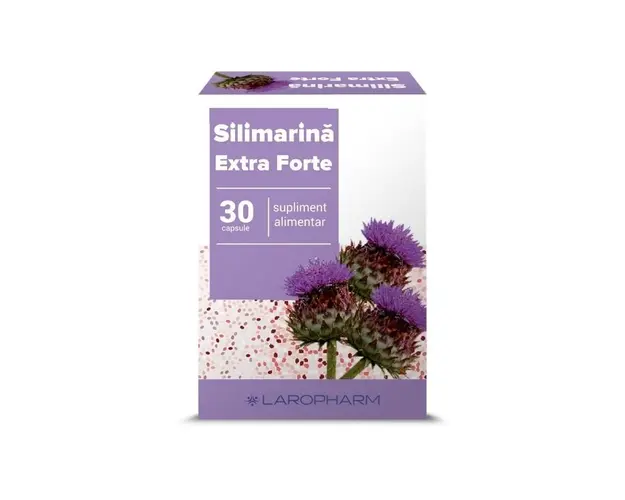Silimarina extra forte 300mg, 30 capsule