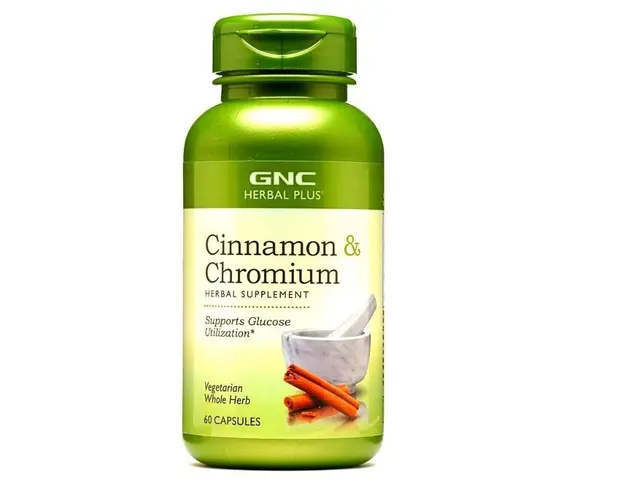 GNC, Scortisoara si crom, pentru metabolism, 60 capsule