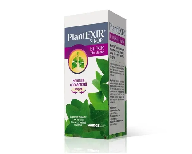 Plantexir sirop 9 mg/ml, 100 ml