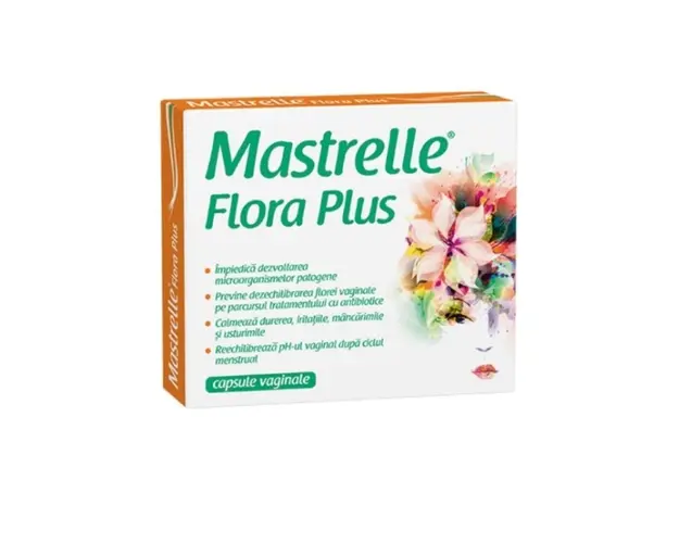 Mastrelle Flora Plus, 10 capsule, igiena intima