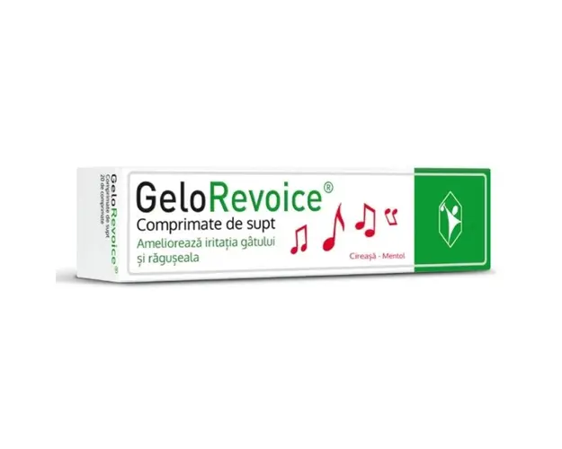 GeloRevoice, 20 comprimate de supt