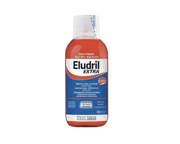 ELUDRIL EXTRA 0.2% CHX, 300 ml