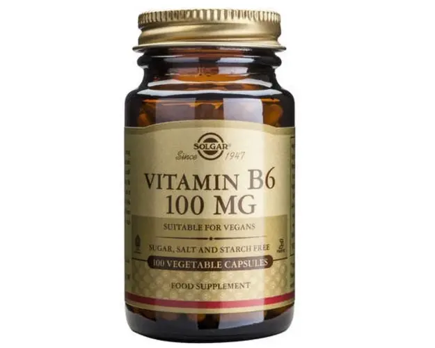 Solgar Vitamin B-6 100mg, 100 capsule