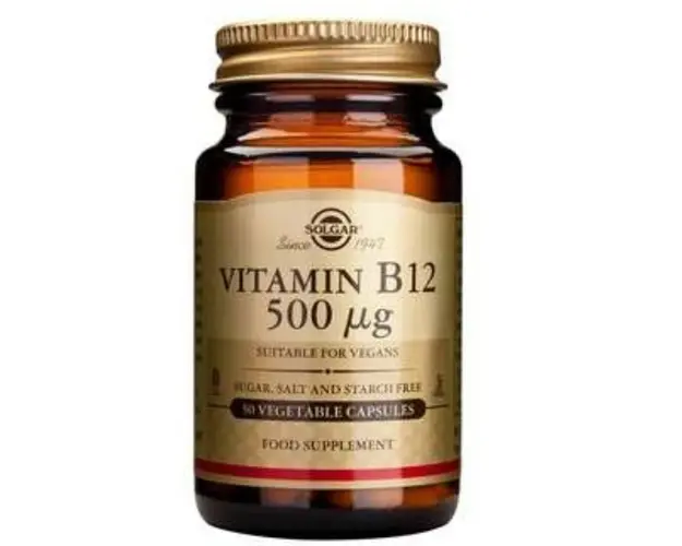 Solgar Vitamin B-12 500mg, 50 capsule