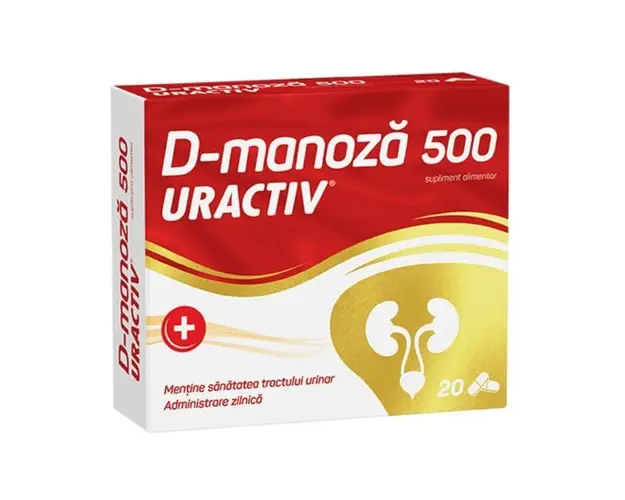 Uractiv D-Manoza, 20 capsule