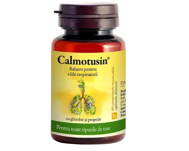 Dacia Plant Calmotusin, 60 capsule