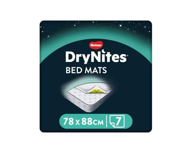 Huggies DryNites Protectie pentru pat Bed Mats, 7 bucati