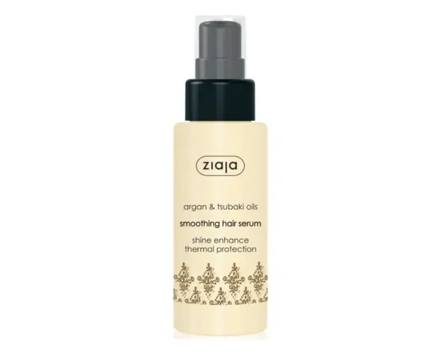 ZIAJA Serum satinat pentru netezirea parului cu ulei de argan, 50 ml