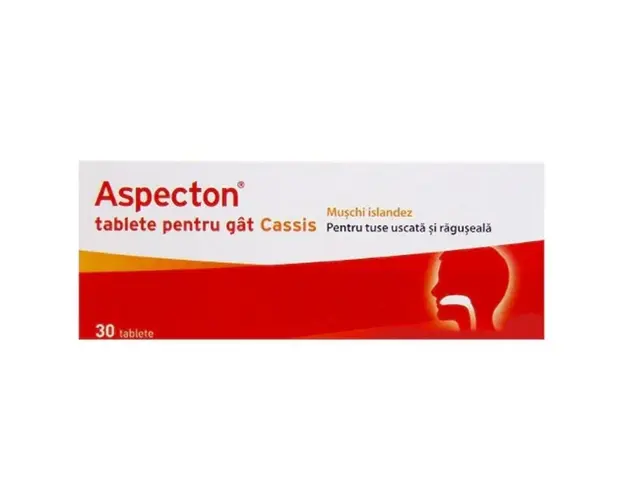 Aspecton Cassis, 30 tablete, Krewel Meuselbach