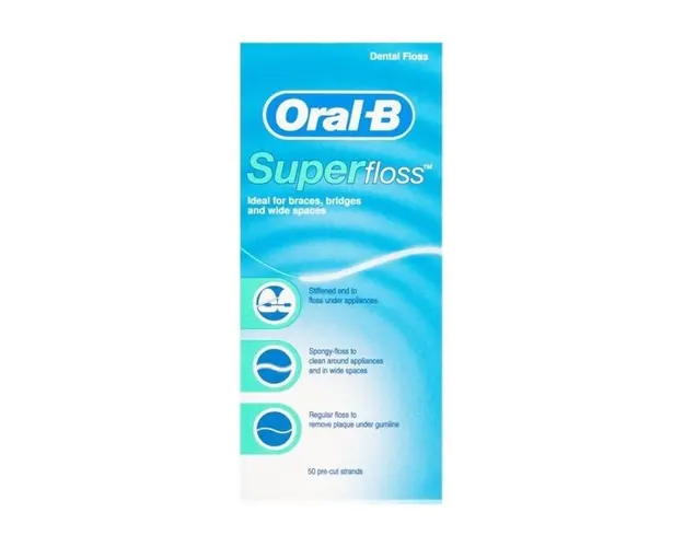 Oral B Ata dentara Superfloss, 50m