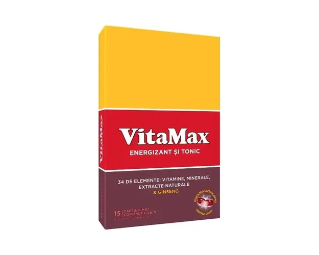 Vitamax, 15 capsule moi