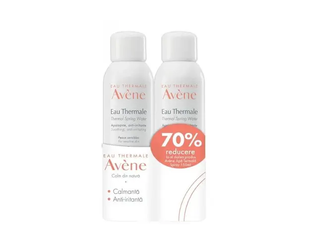 Avene Apa termala 150 ml PACHET 1+1*70%