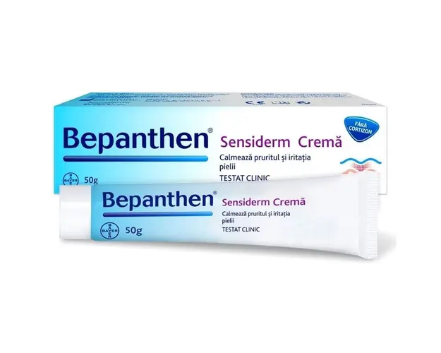 Crema Sensiderm Bepanthen, 50 g, Bayer