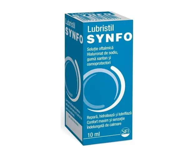 Lubristil Synfo solutie oftalmica, 10 ml