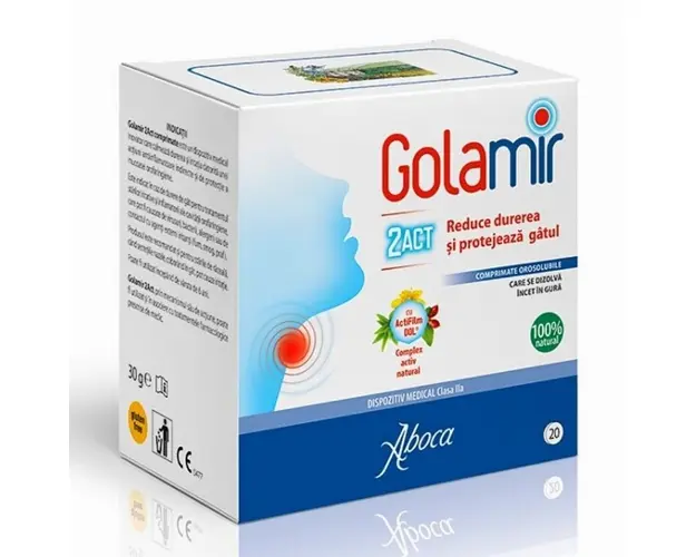 Golamir 2 ACT, 20 comprimate