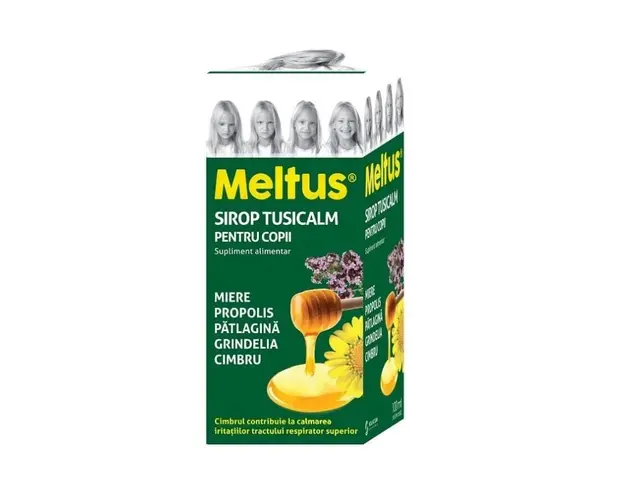 Meltus sirop Tusicalm copii, 100 ml