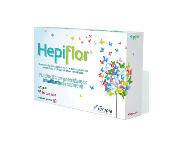 Hepiflor, 10 capsule, Terapia