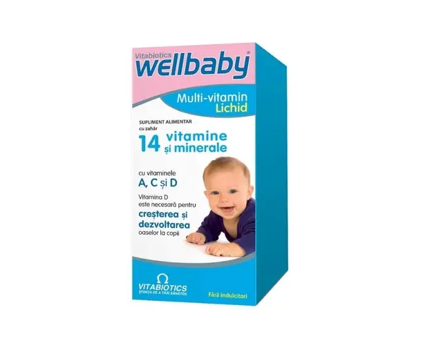 WellBaby Multivitamine Sirop, 150 ml