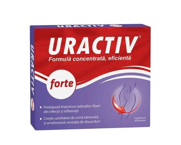 Uractiv forte, 10 capsule