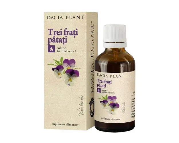 DACIA PLANT Tinctura de 3 frati patati, 50 ml