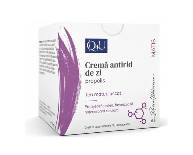 TIS Q4U Crema antirid cu propolis, 50ml