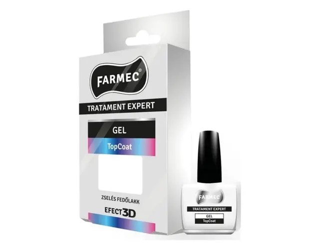 Gel Top Coat Tratament Expert, 11 ml, Farmec