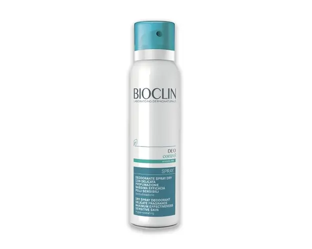 Bioclin DEO Control Spray uscat fara alcool, 150 ml