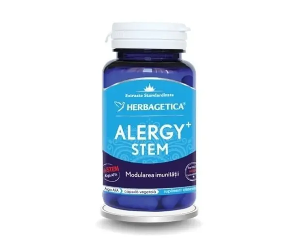 HERBAGETICA Alergy Stem Vegetal, 60 capsule