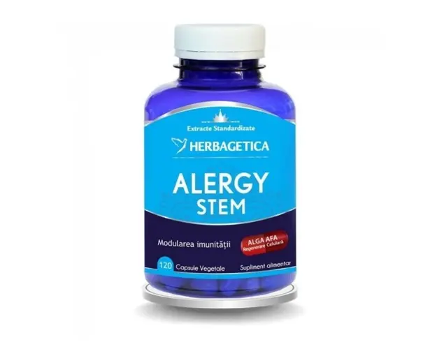 HERBAGETICA Alergy Stem Vegetal, 120 capsule