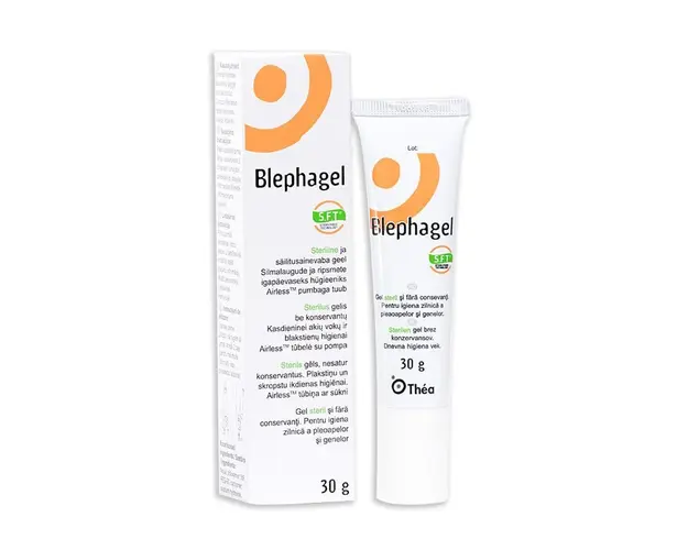 Blephagel, 30 g gel, supliment igiena pleoapelor si genelor