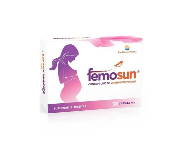 FemoSun, 30 capsule moi, Sun Wave Pharma