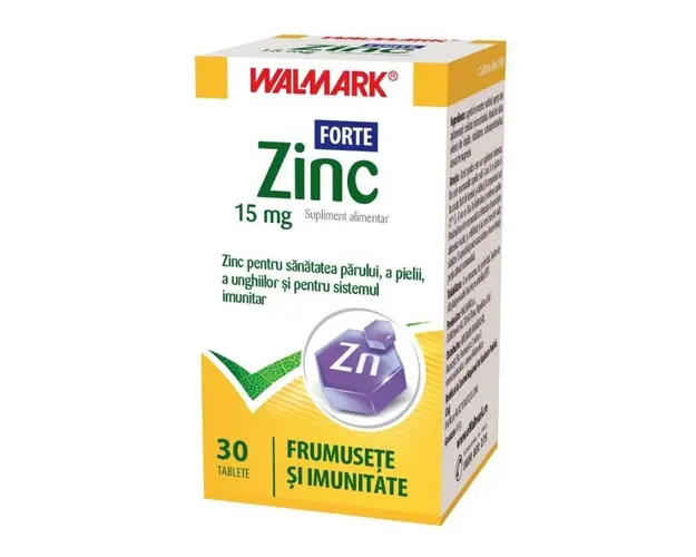 Walmark Zinc Forte 15mg, 30 comprimate