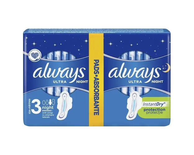 Always duo pack ultra night, 12 bucati