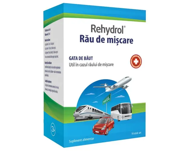 REHYDROL rau de miscare, 10 plicuri 